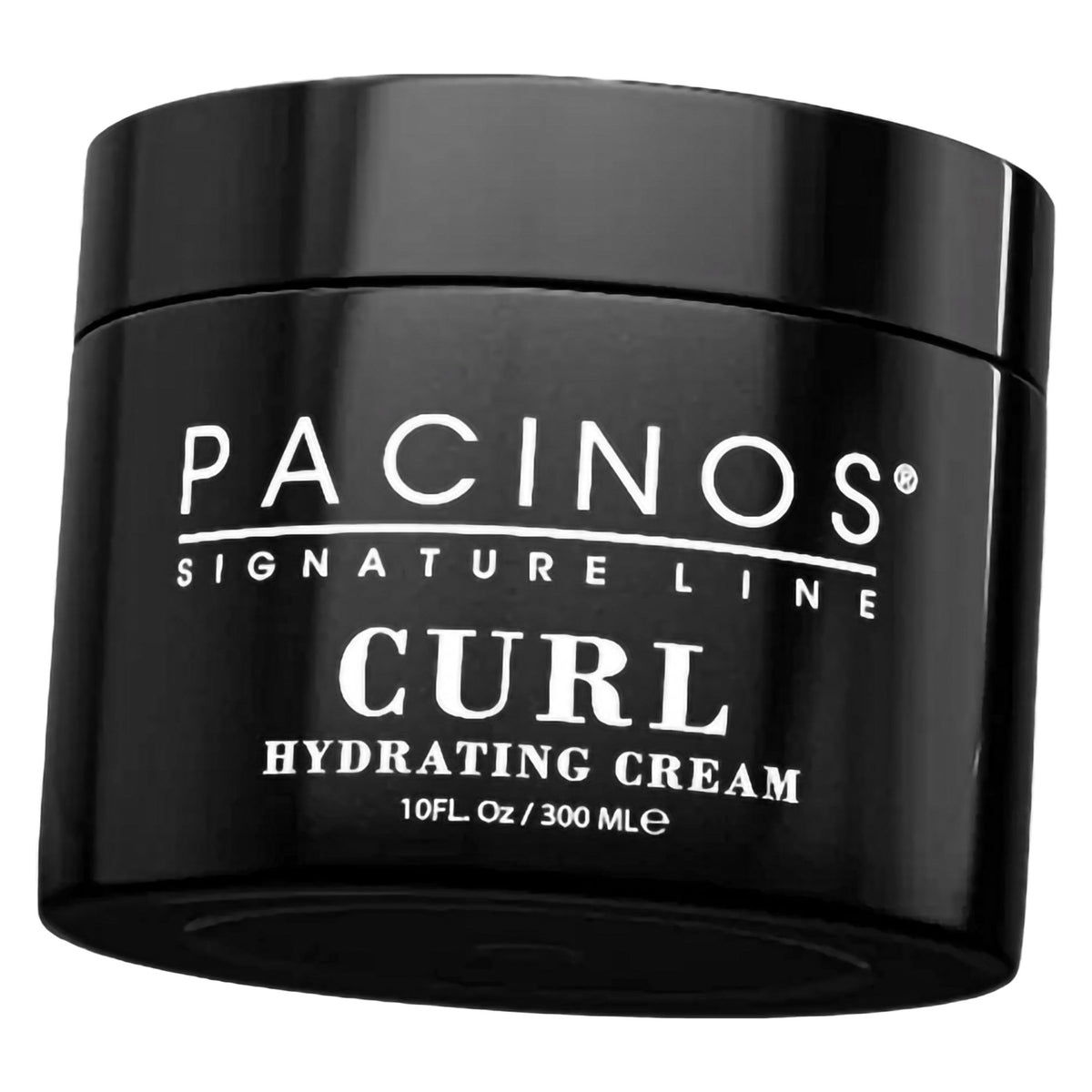 Pacinos curl hydrating cream on a bathroom vanity staged for everyday styling routine inspiration
