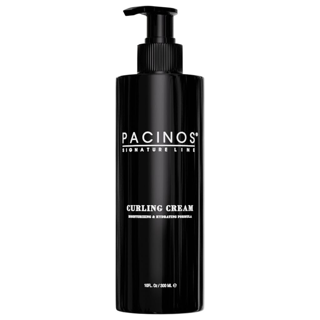 Pacinos cream used with a diffuser producing voluminous, soft curls