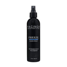 Pacinos front packaging showing brand and product benefits for reliable hold