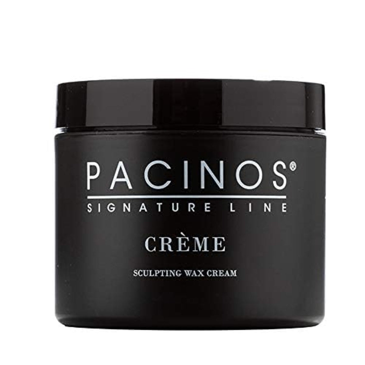 Pacinos front jar view showing packaging and immediate styling benefit