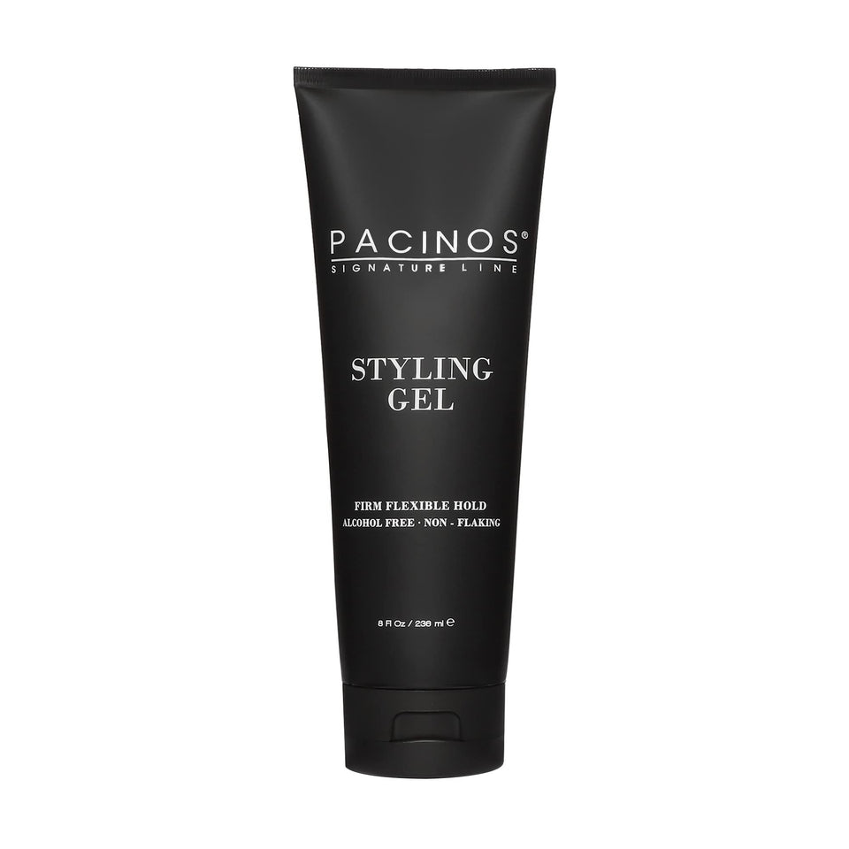 Pacinos front packaging showing bottle and brand, highlights reliable hold
