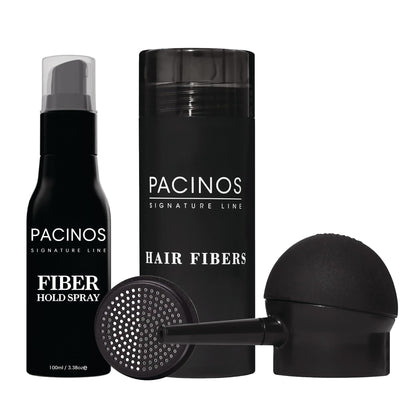 Pacinos kit front packaging shows contents and benefit of instant concealment