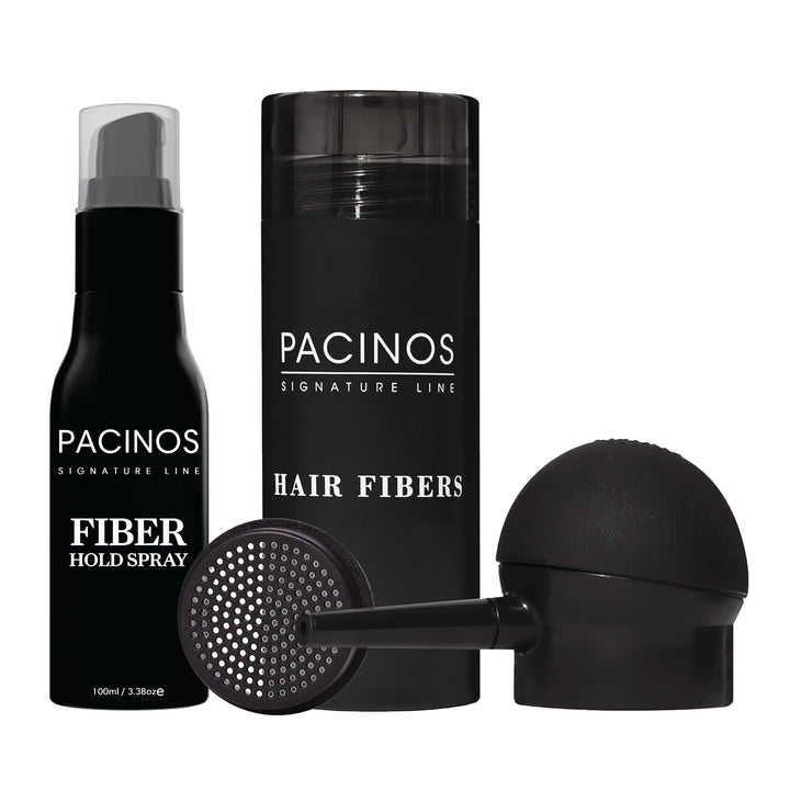 Pacinos kit front packaging shows contents and benefit of instant concealment