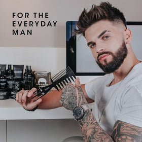 Pacinos product used by model styling hair for natural textured hold benefit