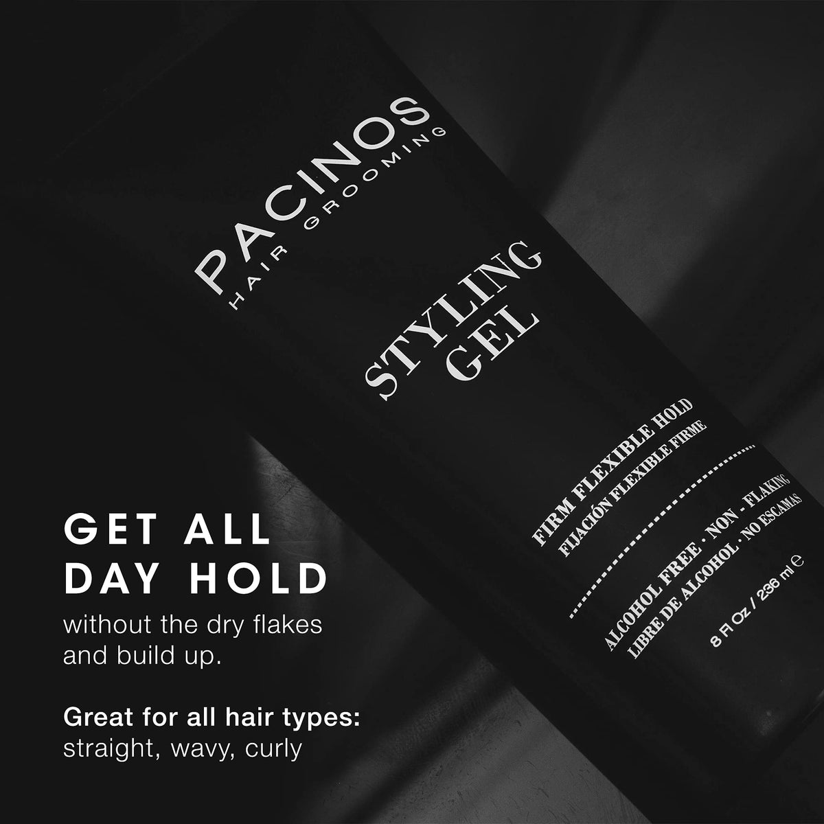 Pacinos gel on palm ready to apply, shows straightforward application and control
