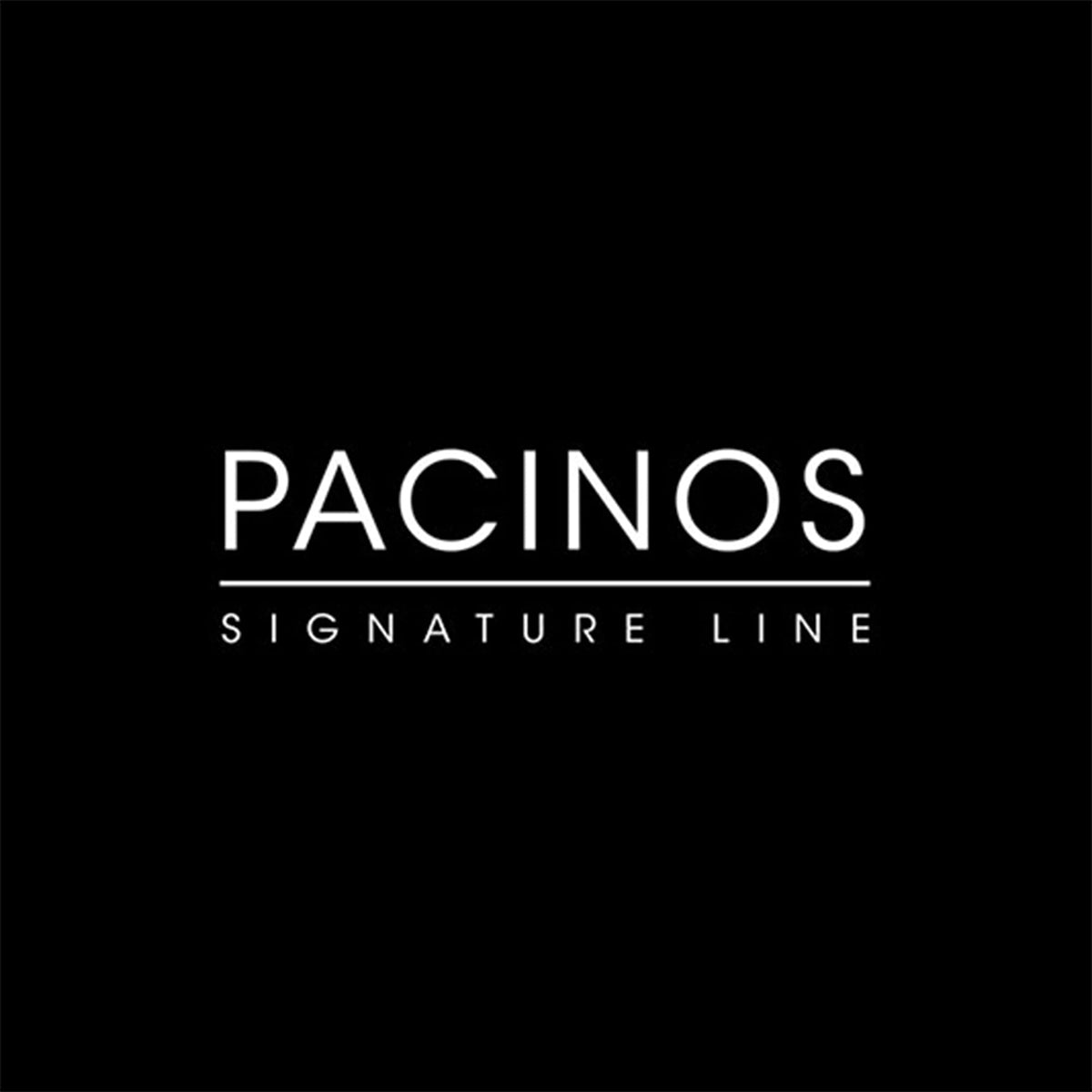 Pacinos on store shelf with other grooming products, shows retail readiness
