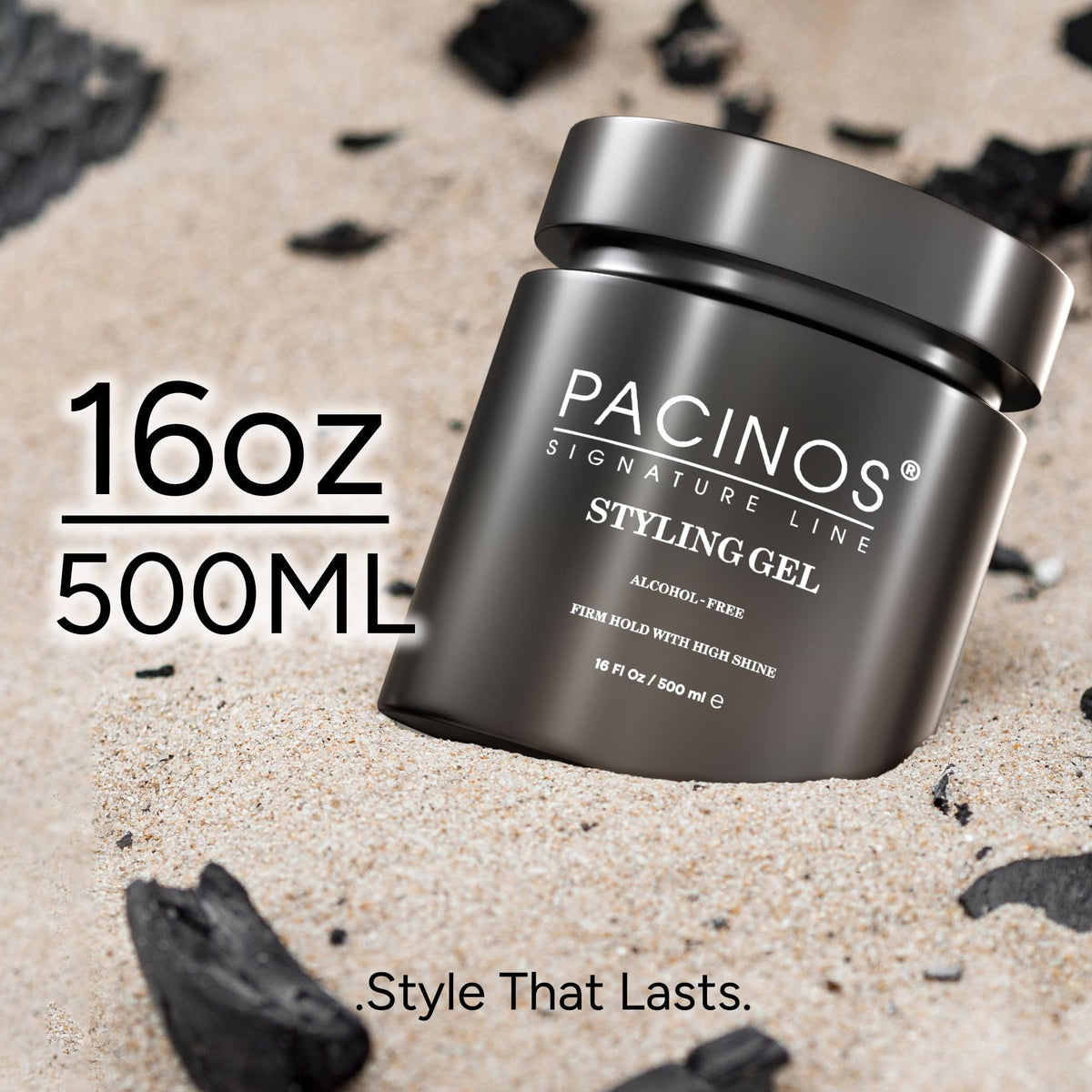 Pacinos 16 oz size comparison displaying value and long-lasting supply
