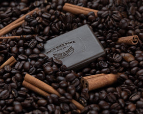 Packer's Pine bar in hand showing size and grip for easy use