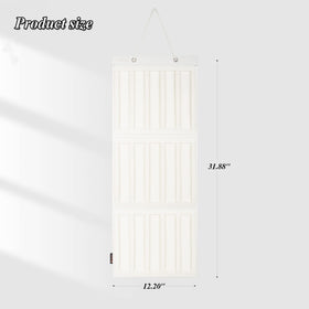 PACMAXI label and double rope detail ensuring secure hanging benefit
