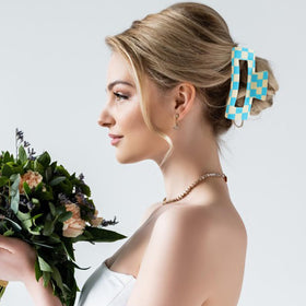 paderison lifestyle shot model wearing clips adding retro Y2K color boost