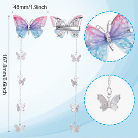 PAGOW close-up of fabric butterfly wing showing texture and gentle hold