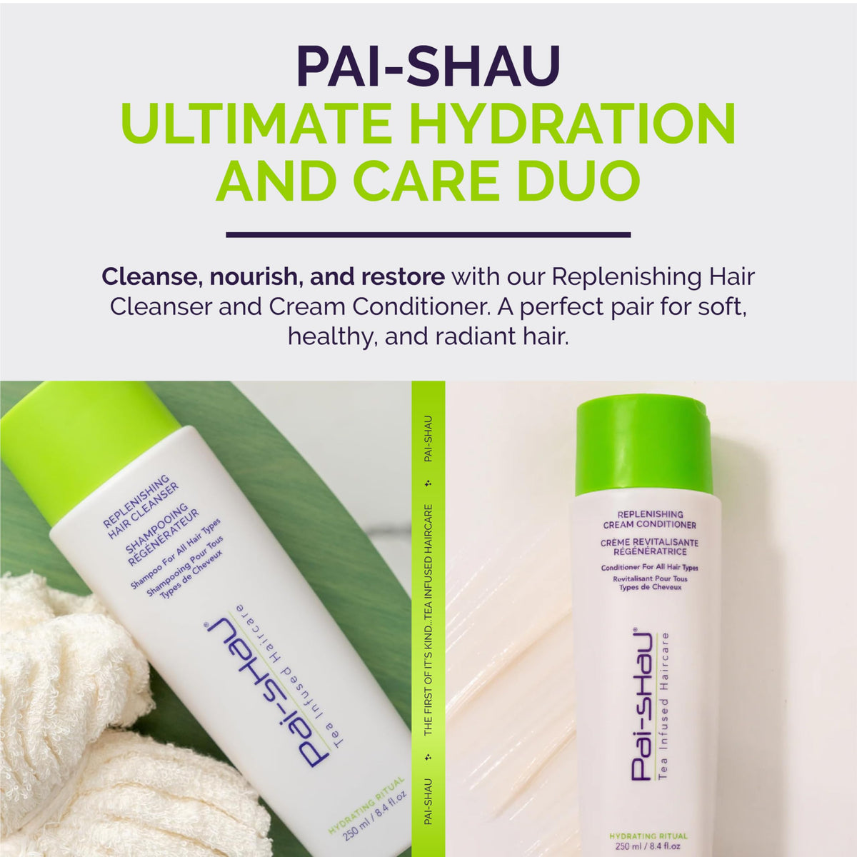 Pai-Shau pump dispenser closeup for easy one-handed use and control