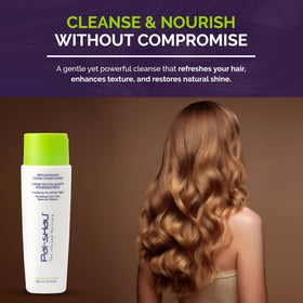 Pai-Shau shampoo and conditioner in bathroom lifestyle for everyday use