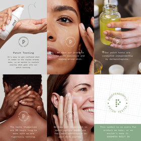PAI SKINCARE rosehip oil recyclable packaging label showing sustainable choice