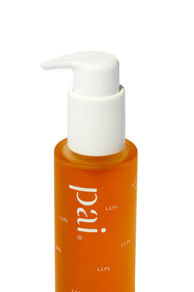 PAI SKINCARE close-up oil drop texture showing lightweight hydrating glide