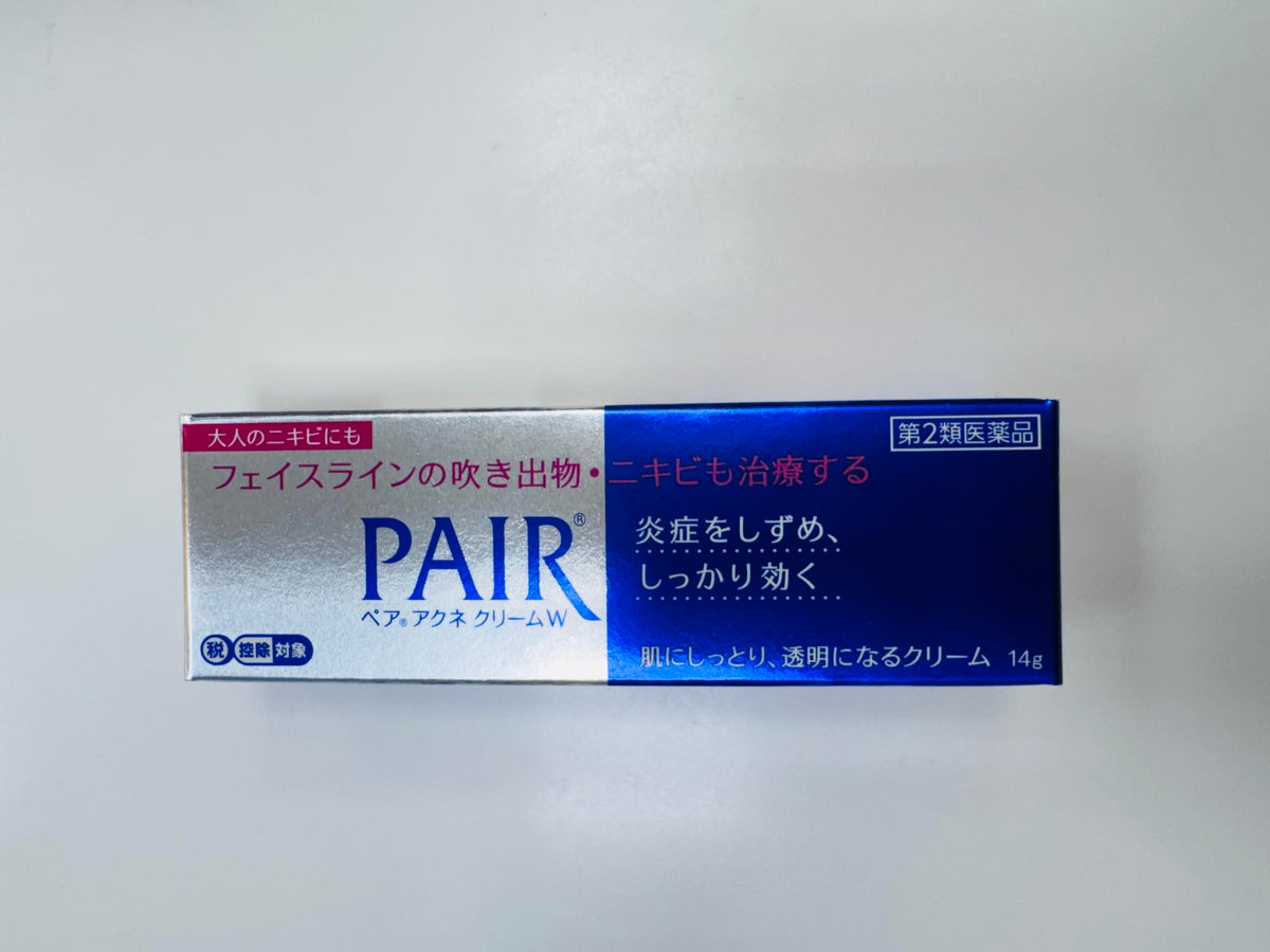 Generic Pair Acne cream texture close-up showing smooth non-greasy formula for quick absorption