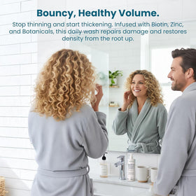 Paisle Botanics conditioner texture swipe showing creamy hydration to detangle and smooth