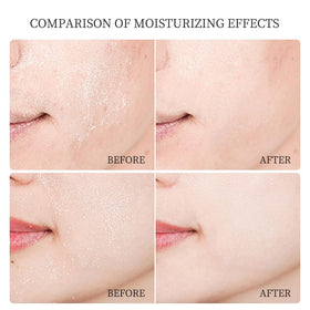 pakmee body application on décolletage showing flexible coverage for larger areas