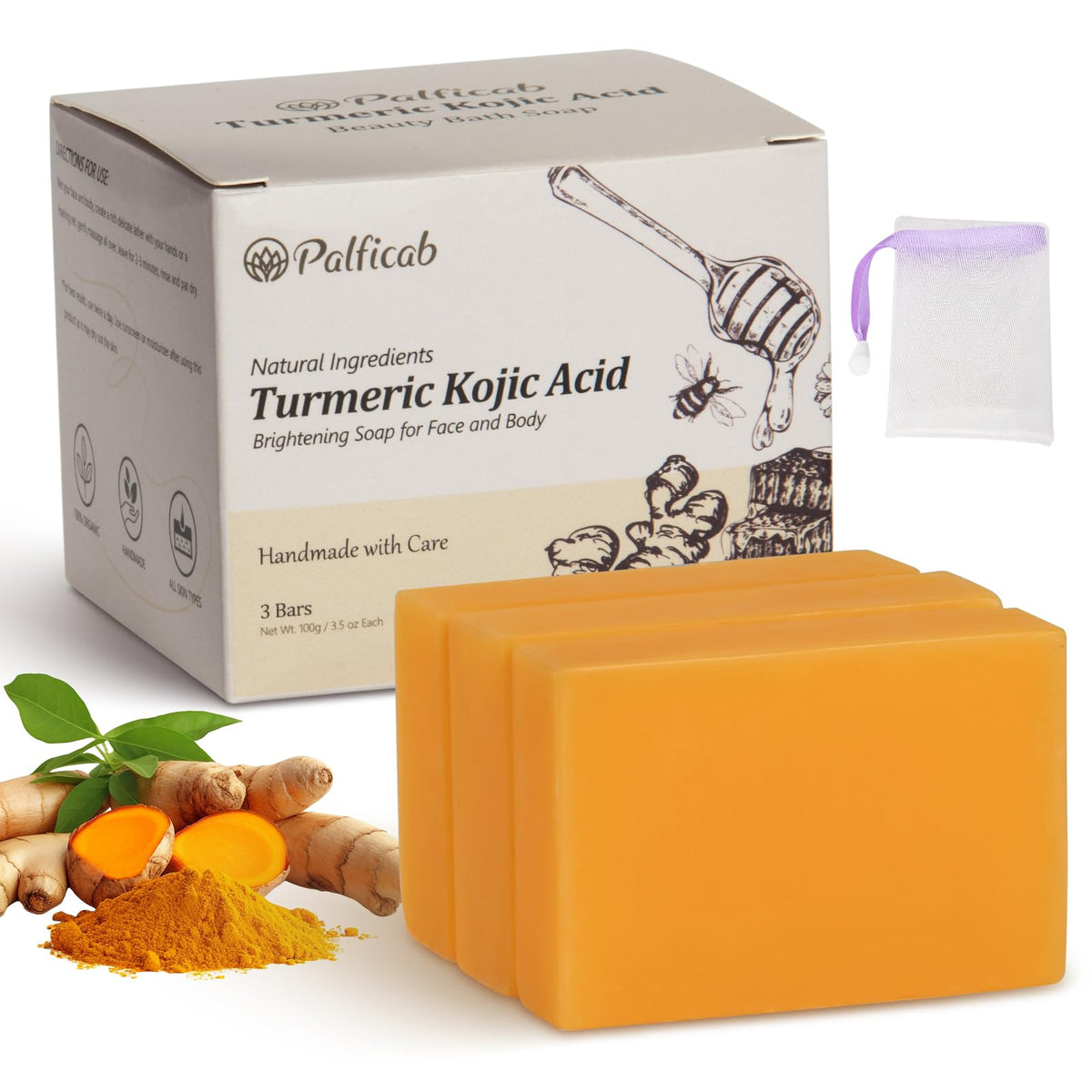 PALFICAB front packaging showing three bars and benefits
