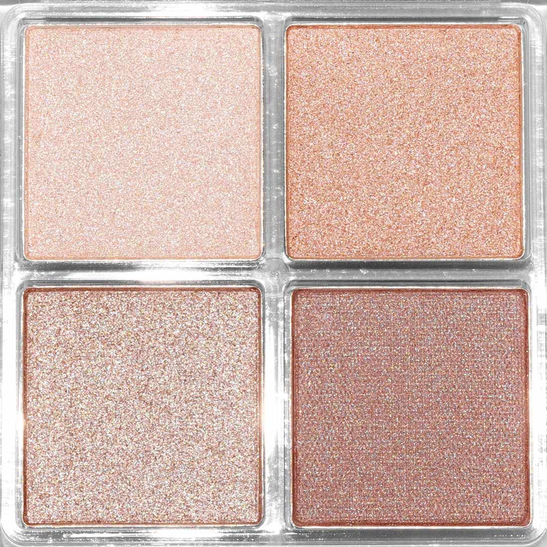 Palladio Ballerina open quartet showing four coordinated matte and shimmer shades