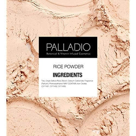 Side-by-side before and after using Palladio showing reduced shine and smoother skin