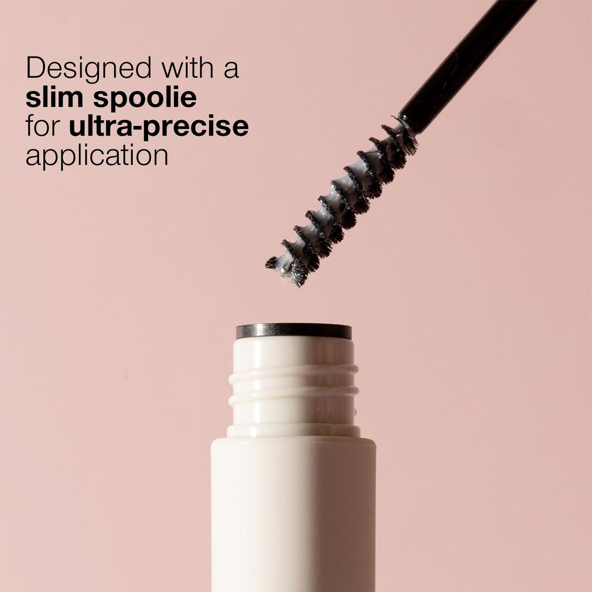 Palladio on model creating natural sculpted brows with long hold