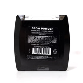 Palladio soft brown swatch on skin demonstrating natural, blendable pigment
