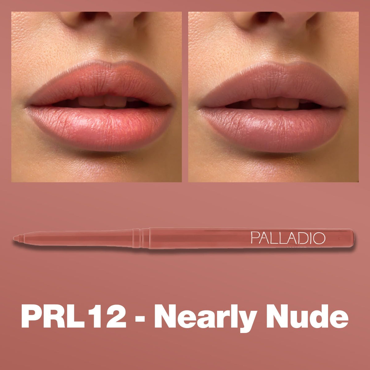 Palladio close-up of creamy liner tip demonstrating smooth high-pigment application benefit