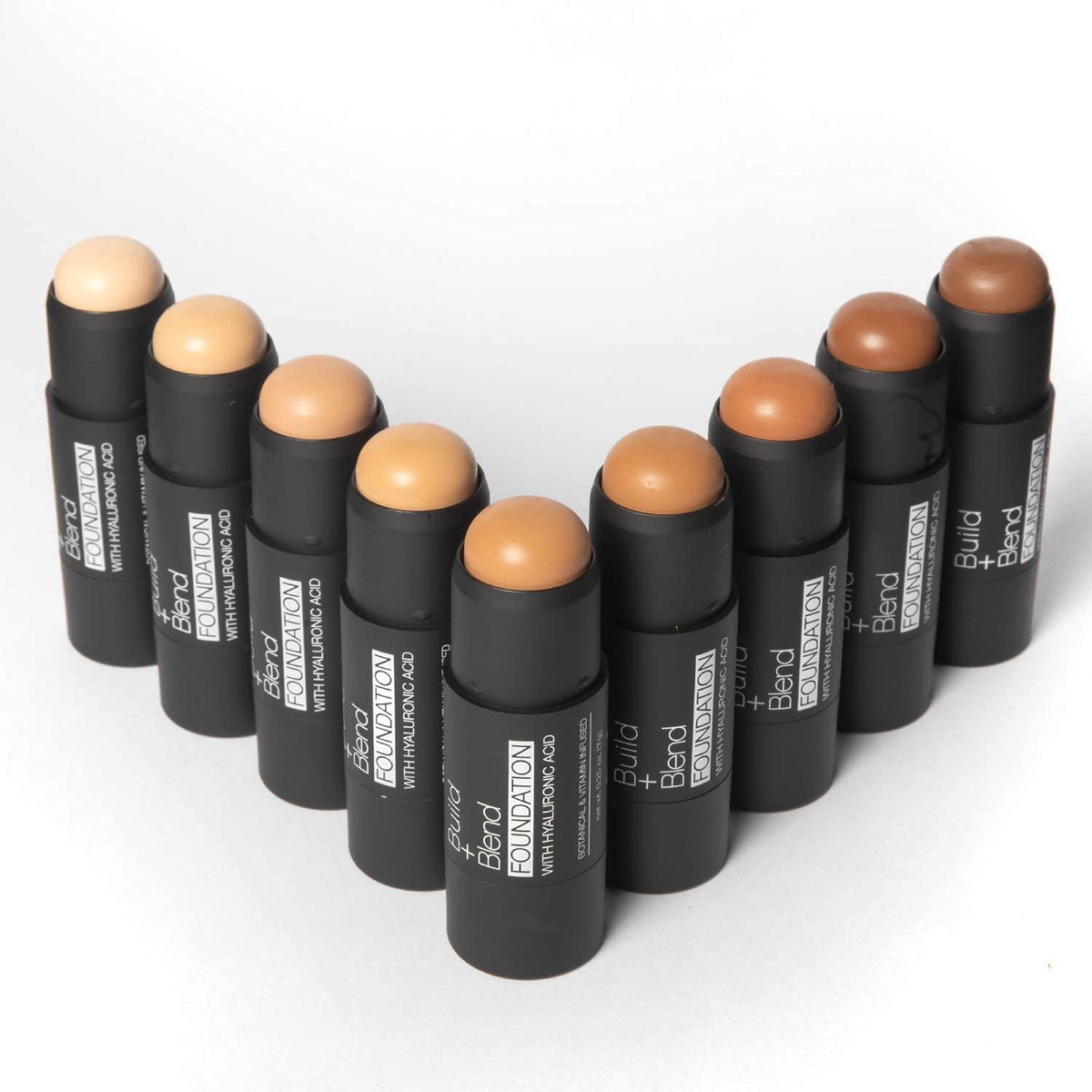 Palladio swatched on hand displaying Golden Honey shade match and blendability benefit