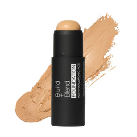 Palladio front view showing compact foundation stick and shade labeling benefit