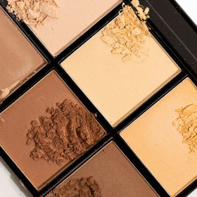 Palladio ingredients label and icons highlighting vegan, paraben-free benefits