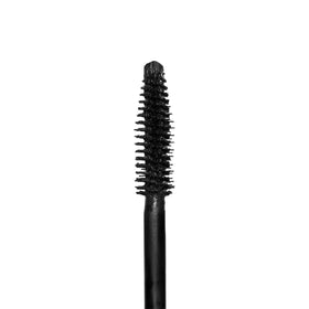 Palladio brush loaded with mascara showing smooth, clump-free texture