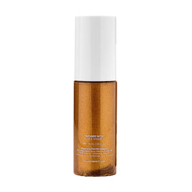 Palladio leg highlighted in warm light showing long-lasting glow benefit