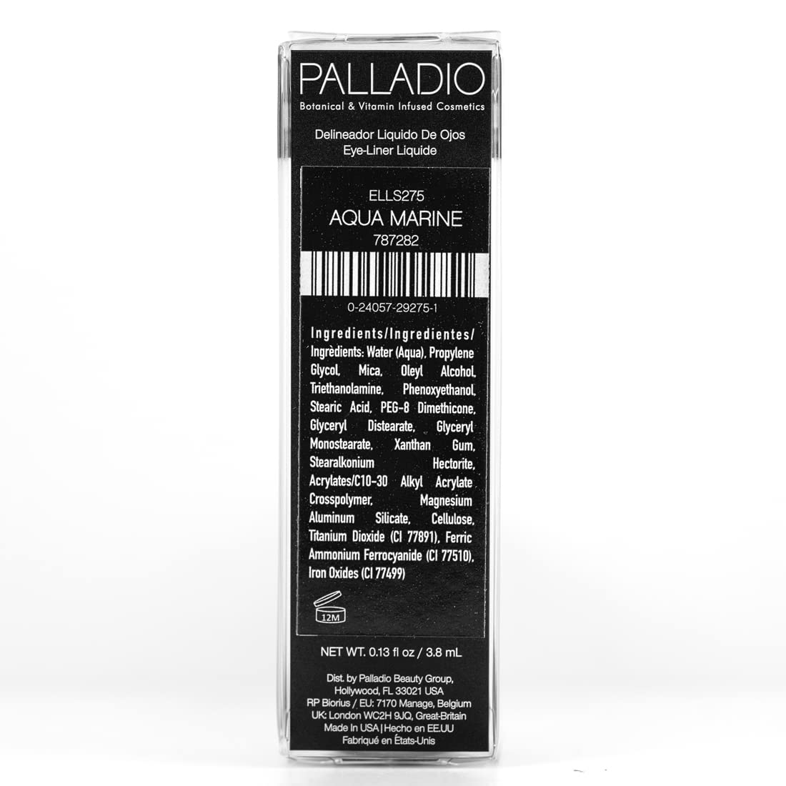 Palladio liner applied near eye illustrating defined looks and smudge resistance