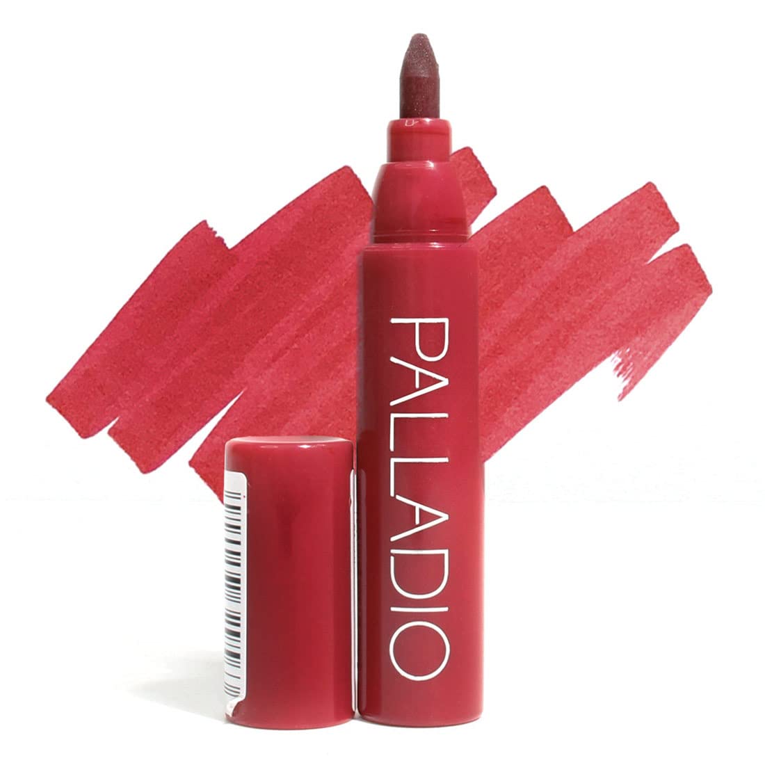 Palladio front label showing berry shade and hydrating benefits