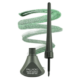 Palladio front packaging showing emerald isle color and waterproof benefit