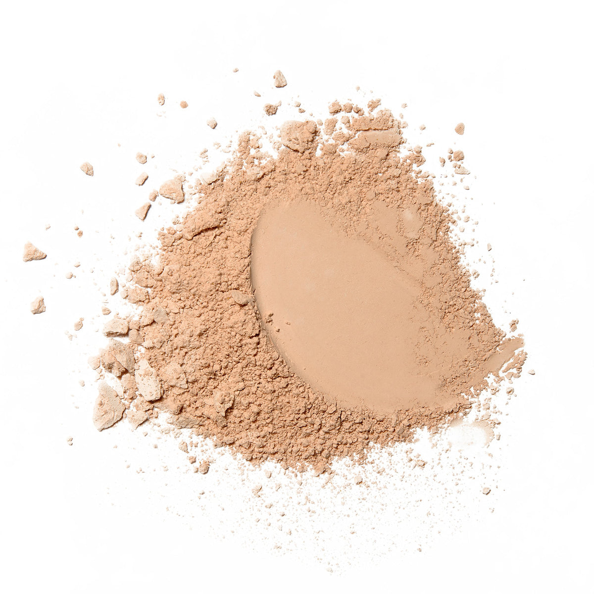 Palladio loose powder texture close-up reveals ultra-fine mattifying particles