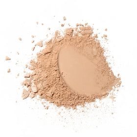 Palladio loose powder texture close-up reveals ultra-fine mattifying particles