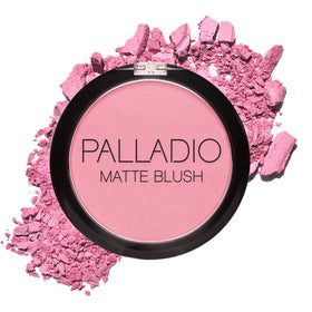 Palladio compact front view showing berry pink shade and clean-beauty appeal