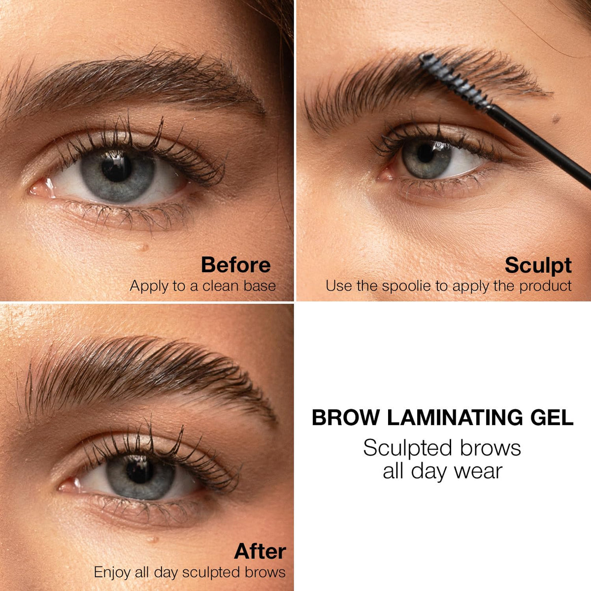 Palladio precision spoolie applicator close-up for exact shaping