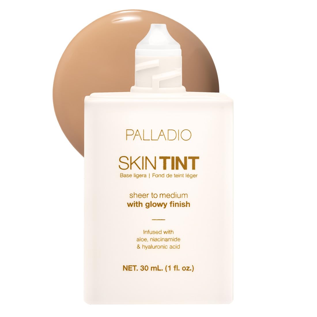 Palladio front packaging showing product and shade details for quick choice