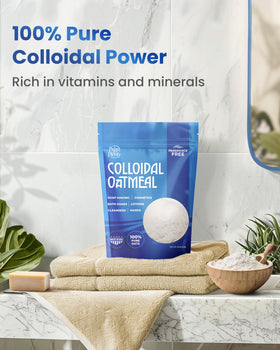 Palm and Plenty powder mixed in a soap-making bowl for DIY cosmetics and bath bomb recipes