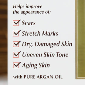 Palmer's argan oil ingredient shot showing nourishing conditioning benefit
