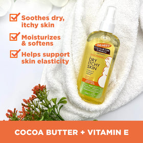 Palmer's label closeup highlighting ingredients and ease of identification