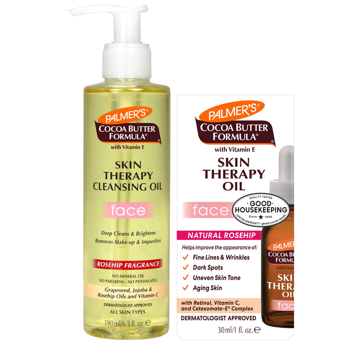 Palmer's bundle front packaging showing both oil products and benefits
