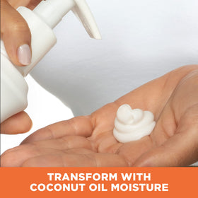 Palmer's hand applying lotion to skin showing instant softness benefit