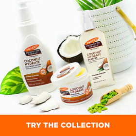 Palmer's body balm on bathroom shelf creating a nourishing daily routine