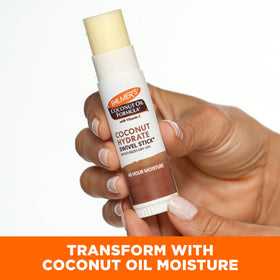 Palmer's using stick on cuticle to soften rough skin and restore hydration