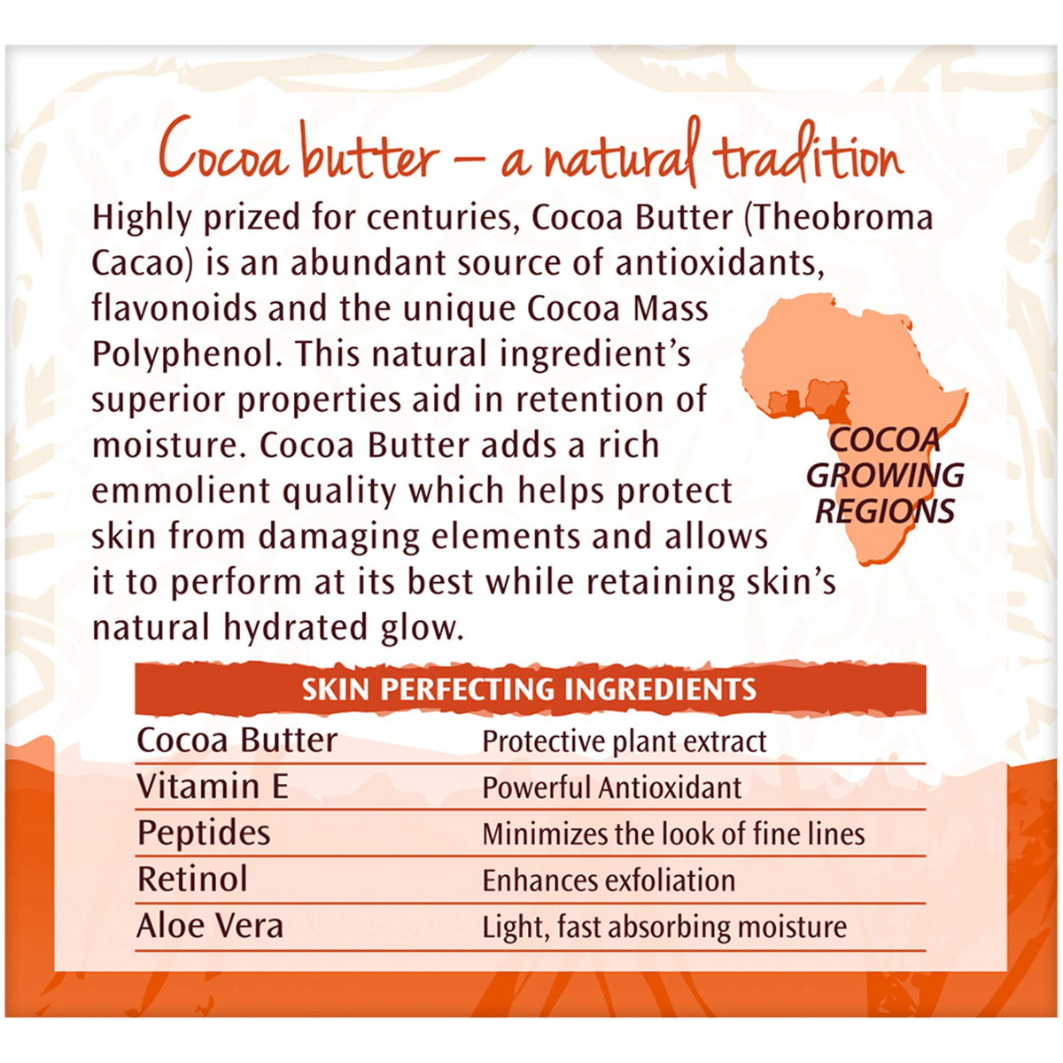 Palmer's rich cream texture close-up highlighting cocoa butter moisture and smoothing