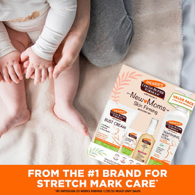 Palmer's nursing butter tin open revealing balm for soothing breastfeeding skin